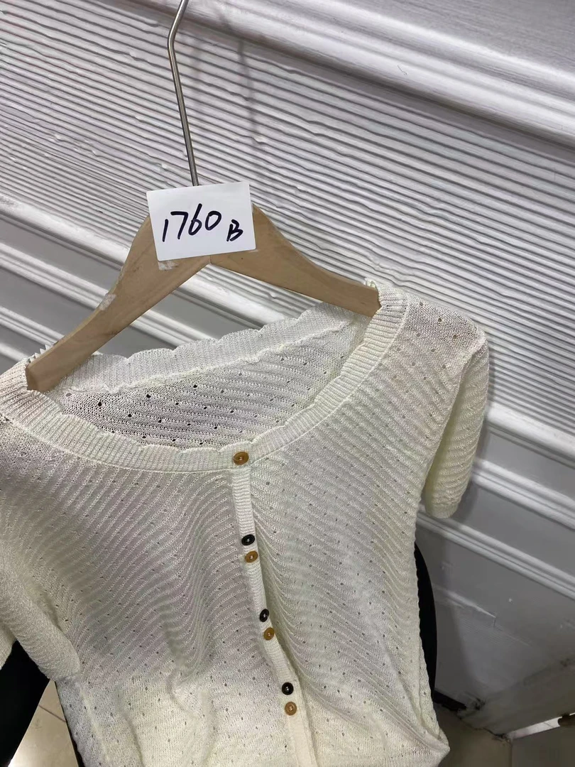 BIAORAN/标冉2025春季新款休闲百搭减龄针织上衣1760