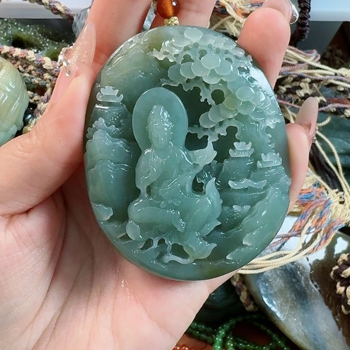 和田玉把件未镶嵌