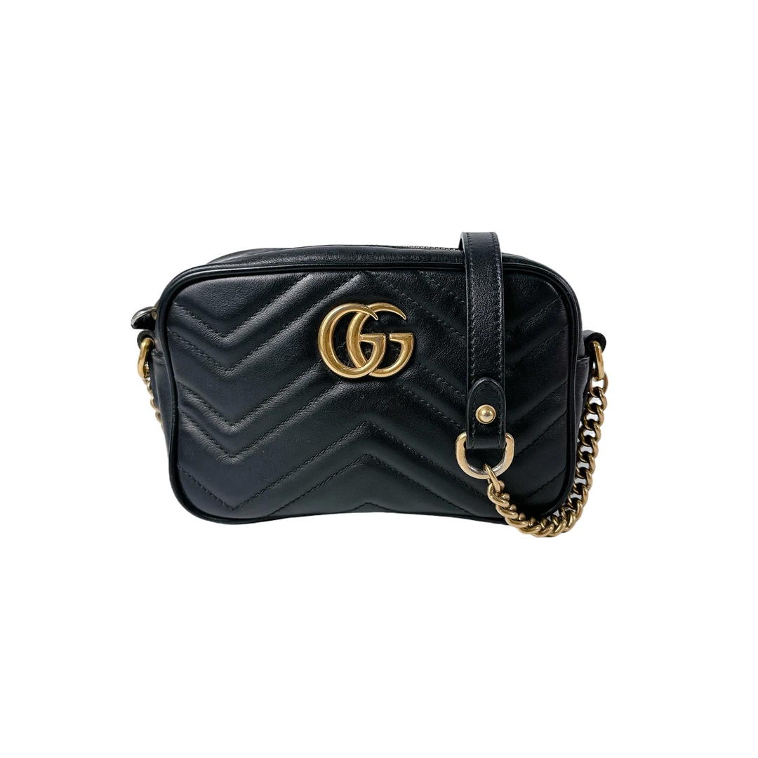 95新 古驰 安洁利严选GG Marmont/BK0147184 斜挎包