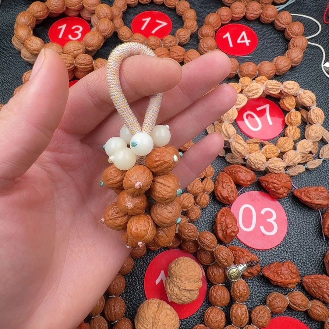 吊坠文玩核桃手工编织葡萄串