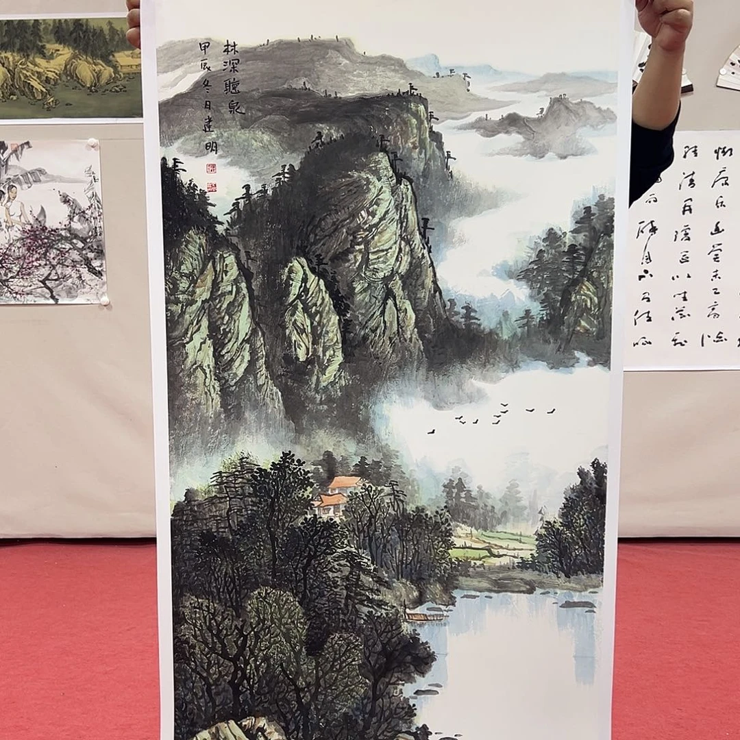 国画童建明老师艺术精品