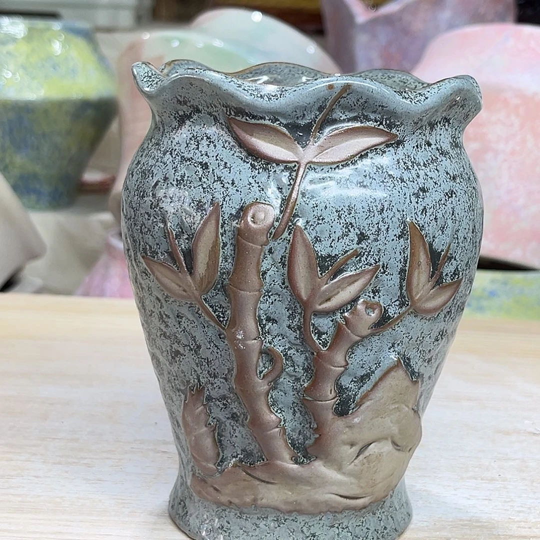 陶瓷绿植多肉微瑕花盆外口径：9*13