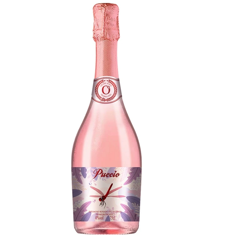 西班牙原瓶进口璞琪红蜻蜓无醇起泡葡萄汁夏日必备饮品