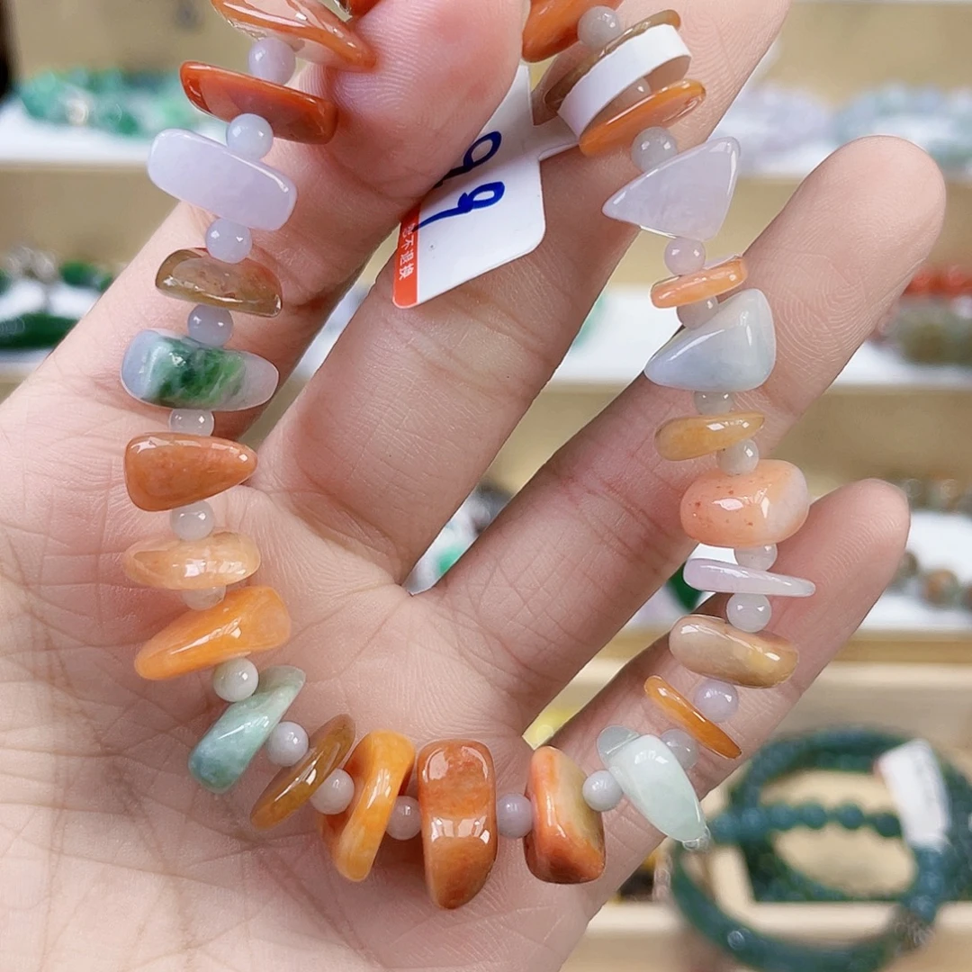 未镶嵌手链翡翠手链