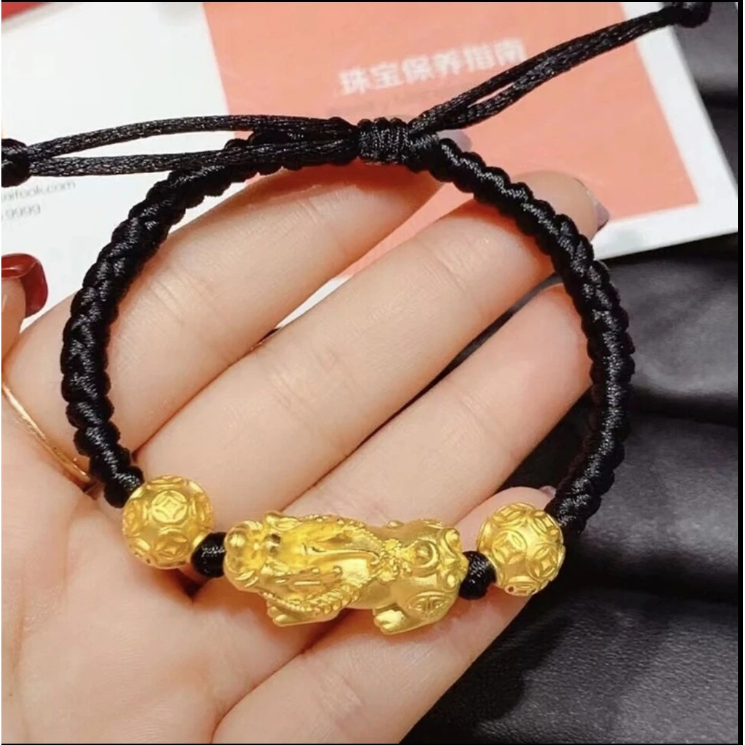 铜合金手链 女款饰品手绳纯手工编制款，男女情侣款