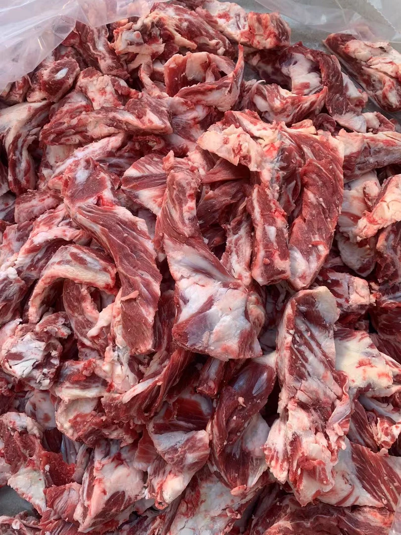 新鲜谷饲牛燕翅肉 有肉有筋 煎烤炖 肥瘦相间 国产清真速冻