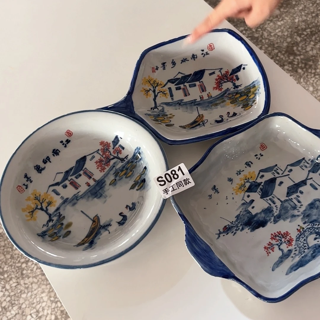 手工手绘老陶泥s081