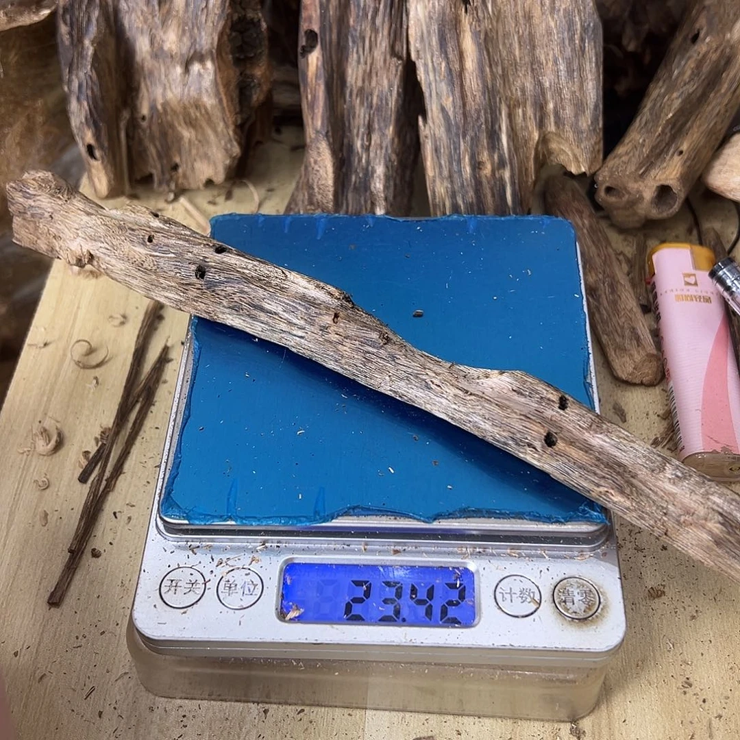 香料绿奇楠虫漏23克乌身