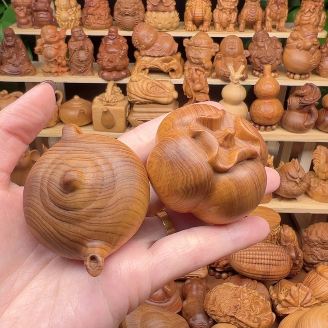 J***u崖柏太行崖柏手把件