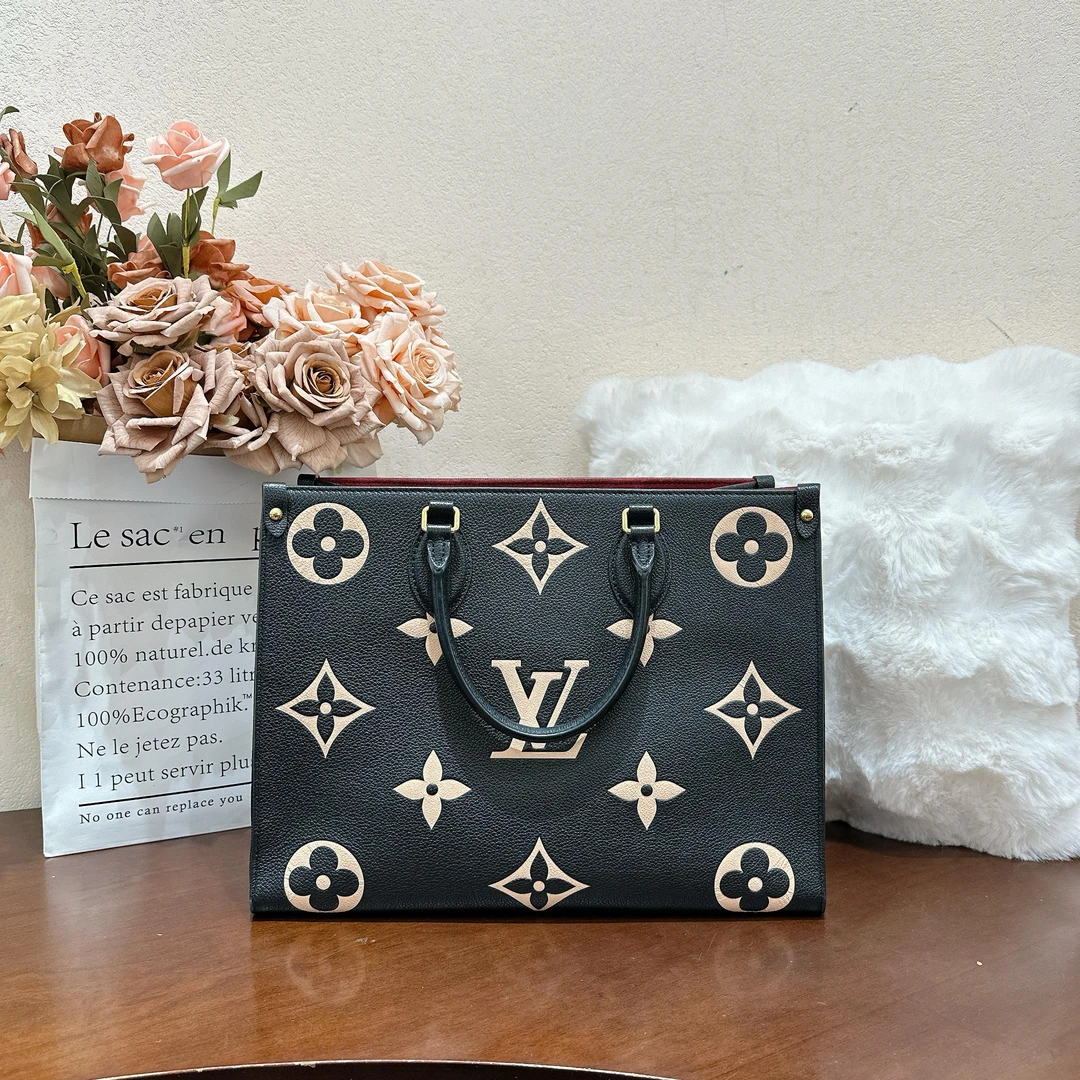 99新 LouisVuitton/路易威登 98新/LV onthego中号手提/24294904