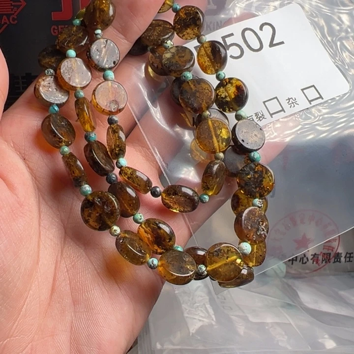 琥珀未镶嵌珠宝奇石