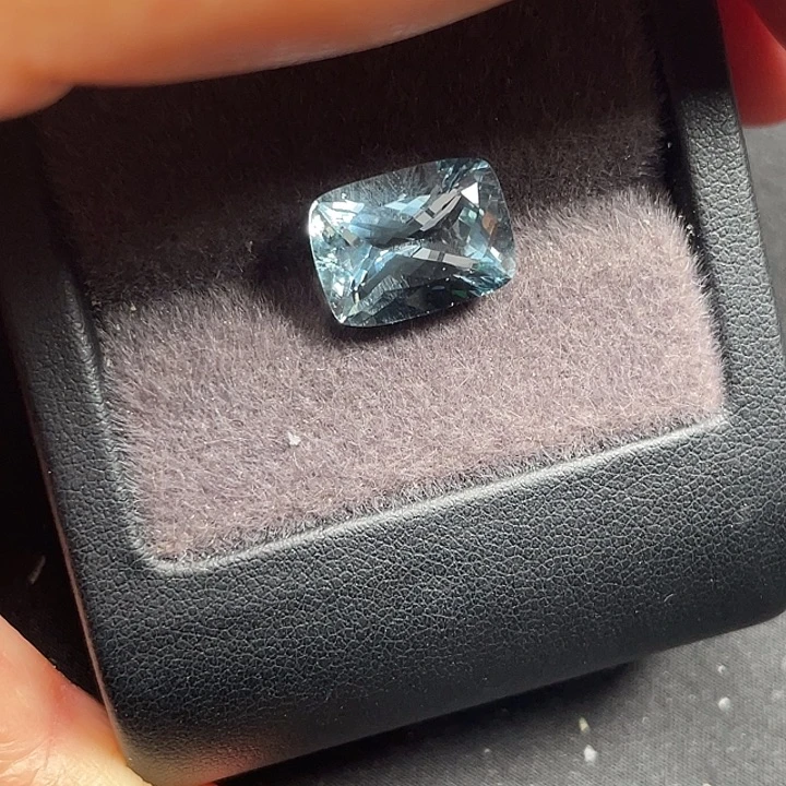裸石海蓝宝石6.84ct海蓝宝石