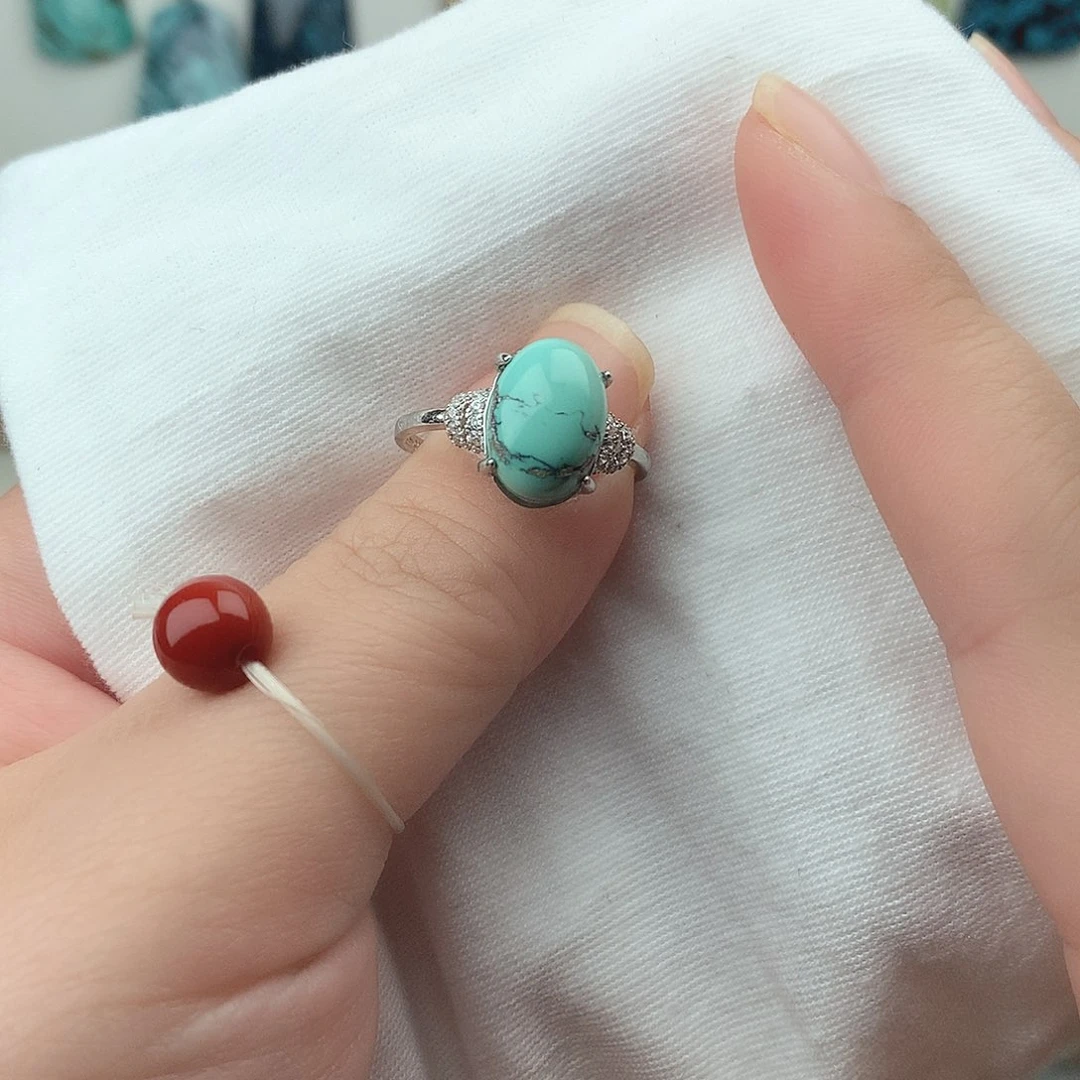 南红玛瑙银S925镶嵌珠宝奇石