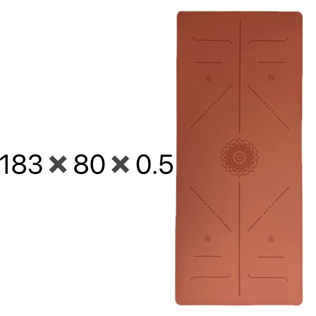 80宽橡胶瑜伽垫贴地防滑好隔音防震户外健身专业家用微瑕