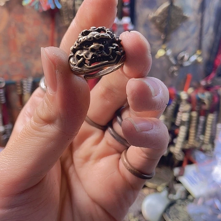 黄铜支巴扎戒指一个福利出来