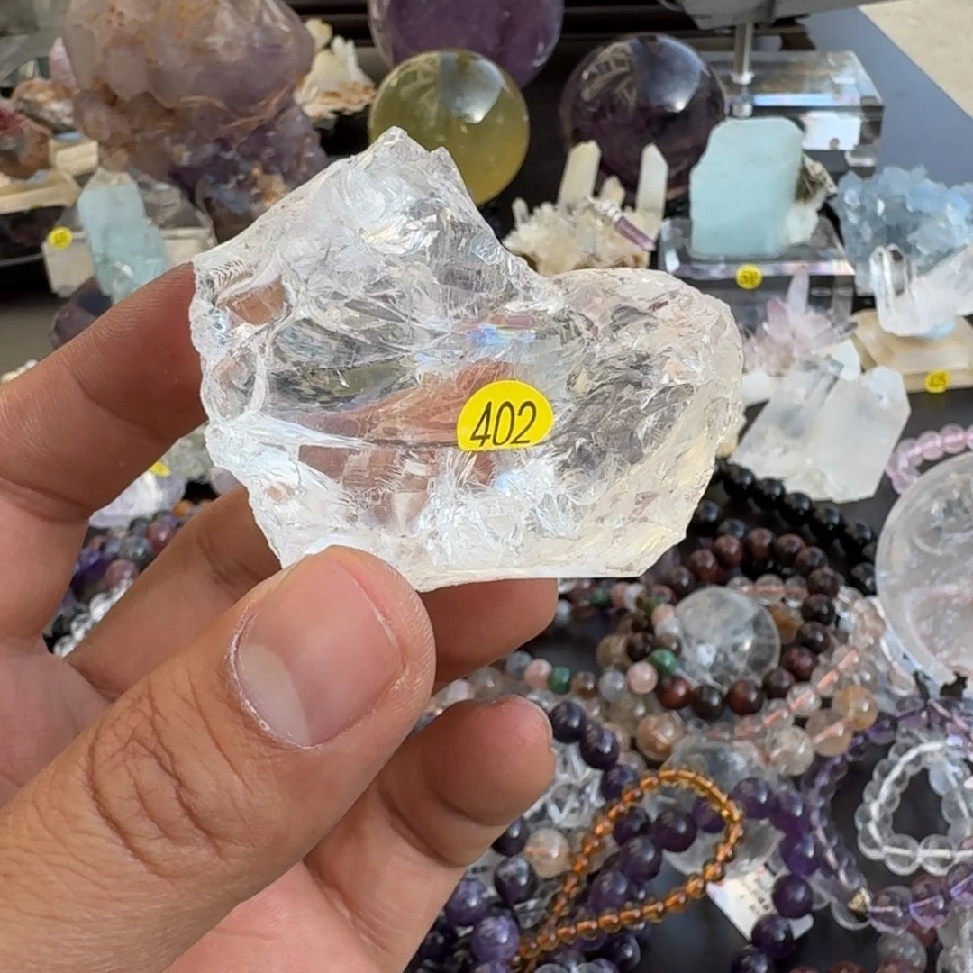 明***性未镶嵌水晶珠宝半成品