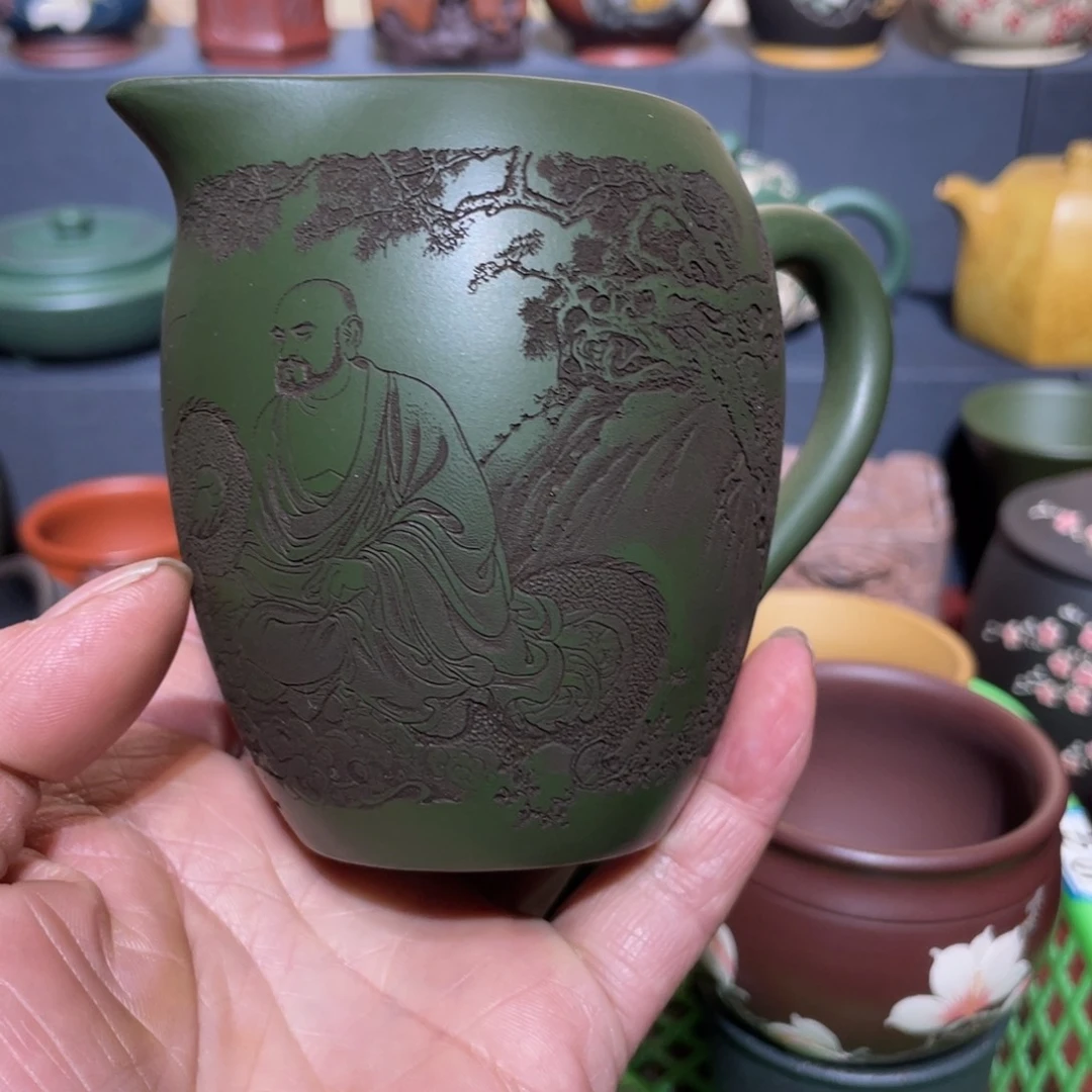 原矿紫砂手工主人杯