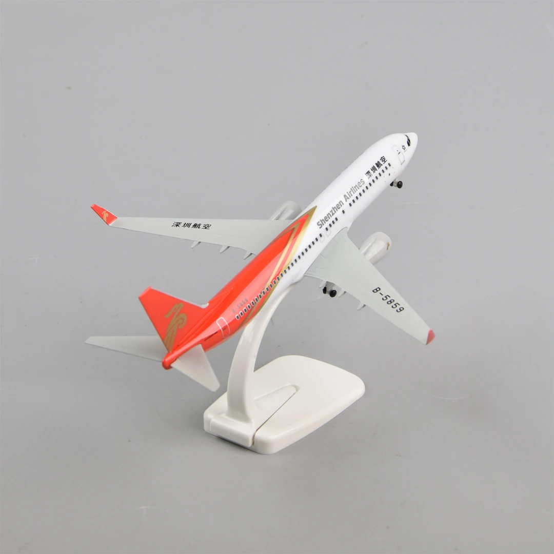 20cm深圳航空深航波音737客机飞机飞机飞机模型客机