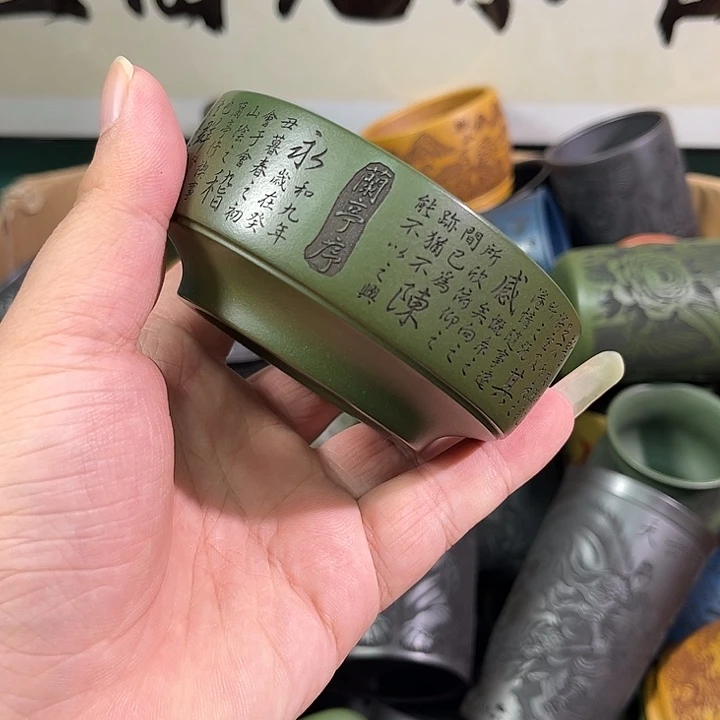 茶杯紫砂全手工紫砂主人杯