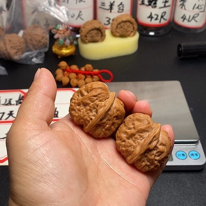 吊坠文玩核桃蛤蟆头35