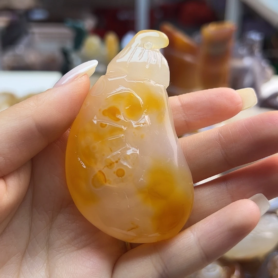 玛瑙/玉髓未镶嵌颈饰