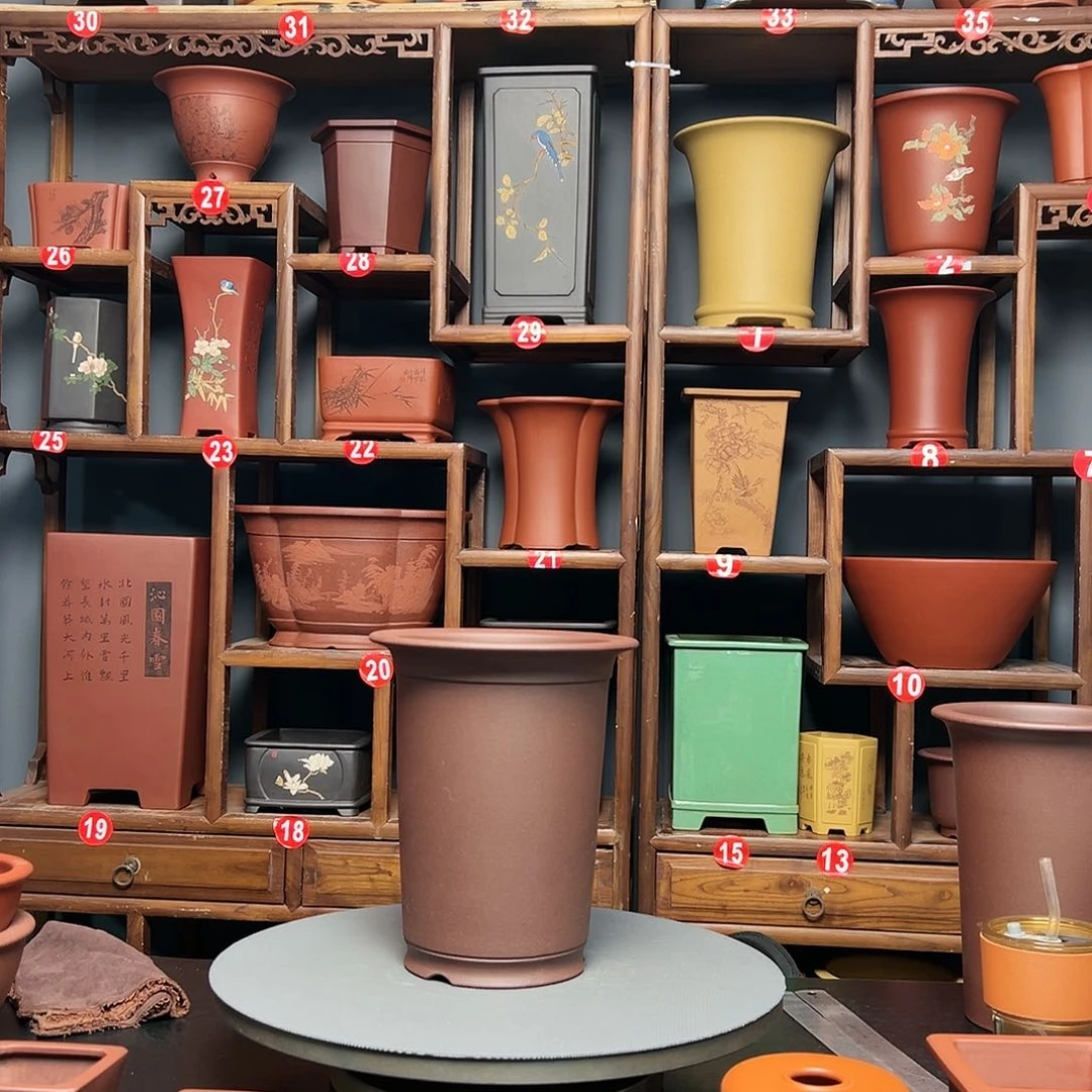 紫砂花盆1**6紫砂花盆