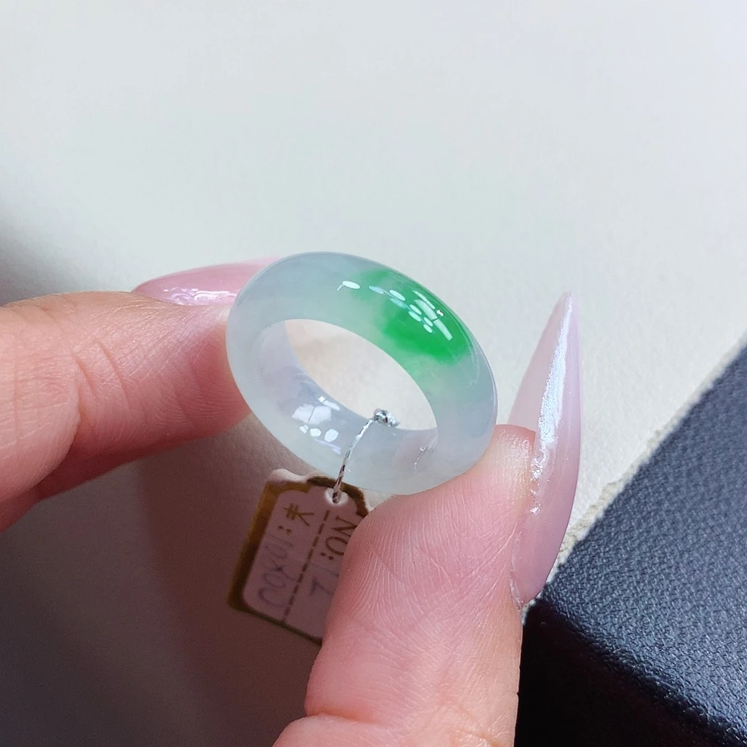 未镶嵌戒指翡翠12号
