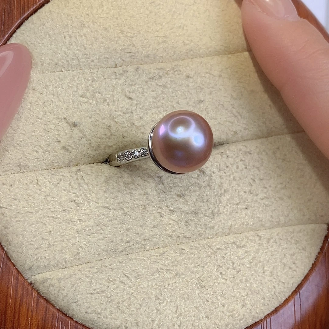 淡水珍珠合金戒指F