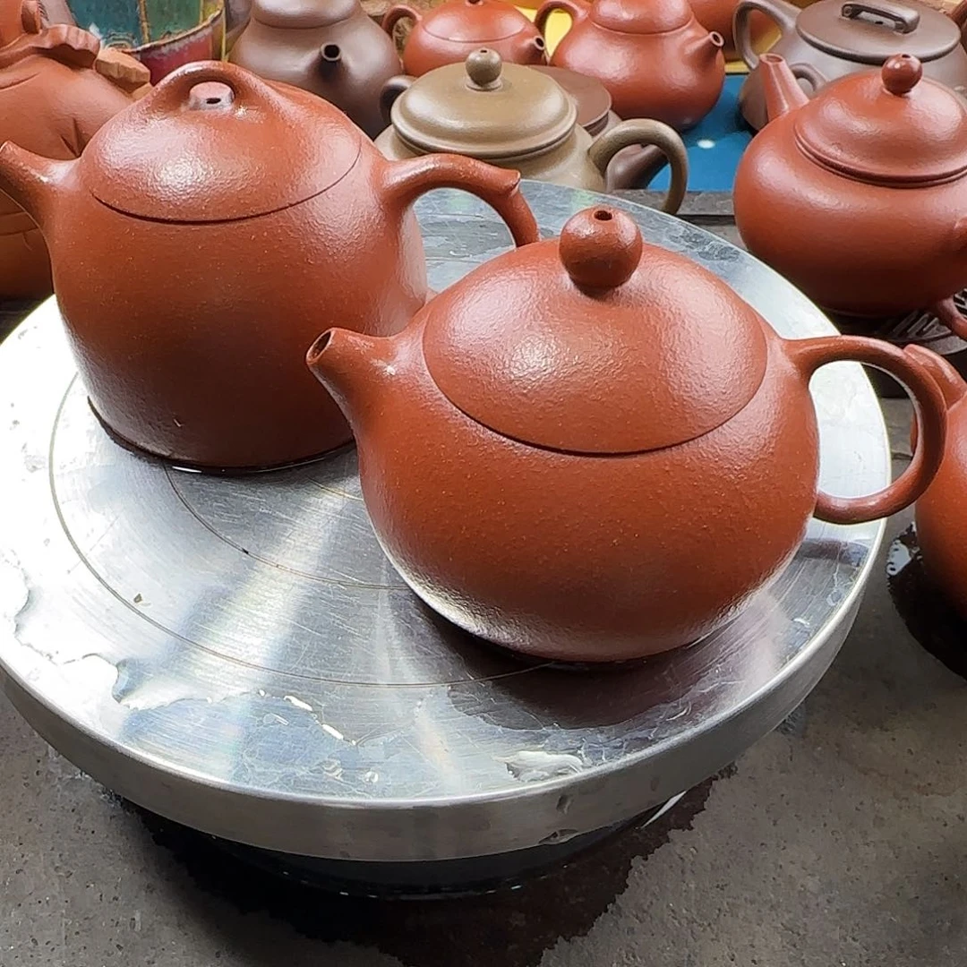 紫砂茶壶两个一起