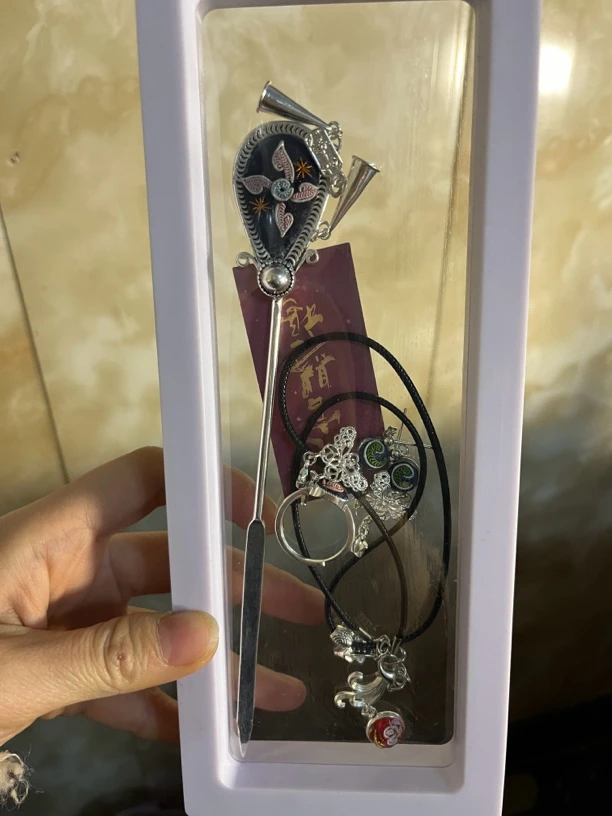 簪子水族马尾绣侗族苗族工艺品五件套