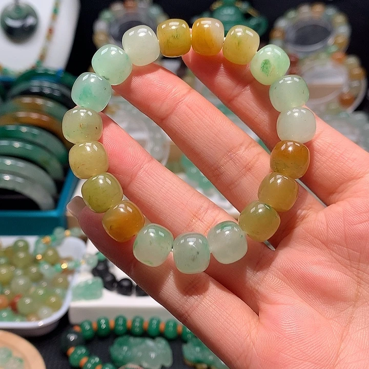 石英质玉未镶嵌手链