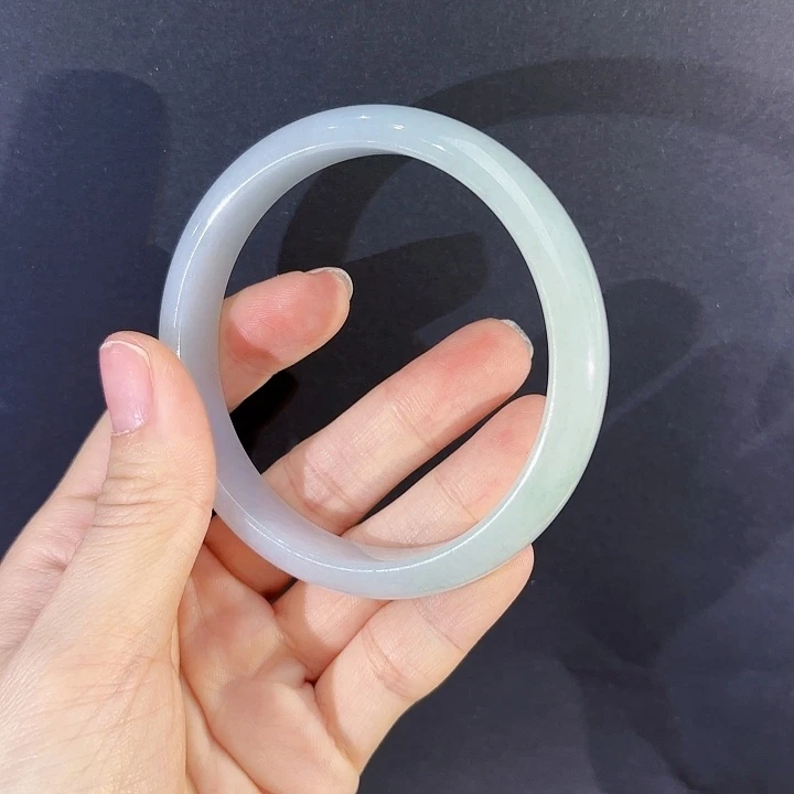 翡翠手镯未镶嵌翡翠手镯多人不退不换62.5号圈