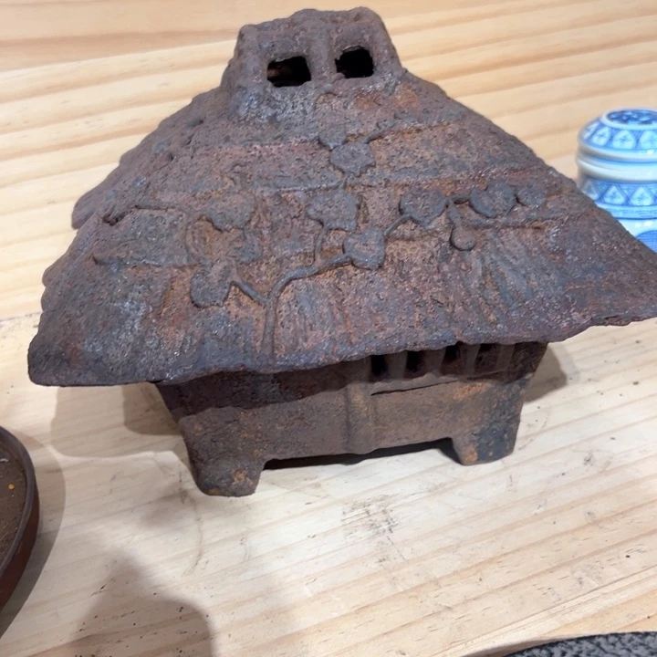 铁中古工艺品摆件