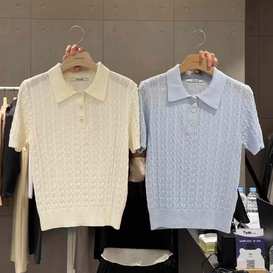 NO退NO换P-306-毛针织衫夏季毛衫秋季休闲风薄款简约
