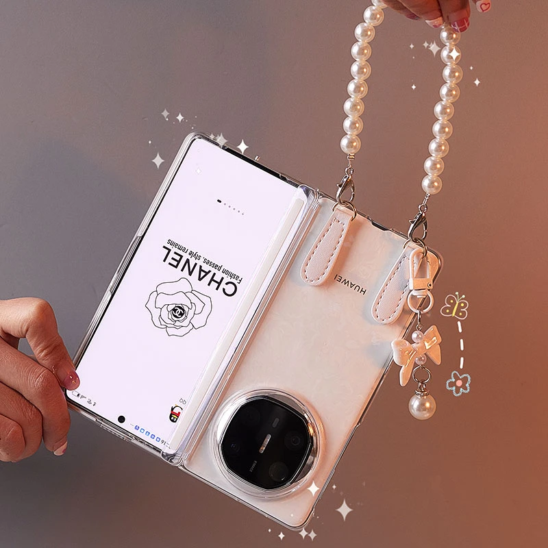 适用华为matex6手机壳新款X5典藏版折叠屏铰链全包防摔透明保护壳