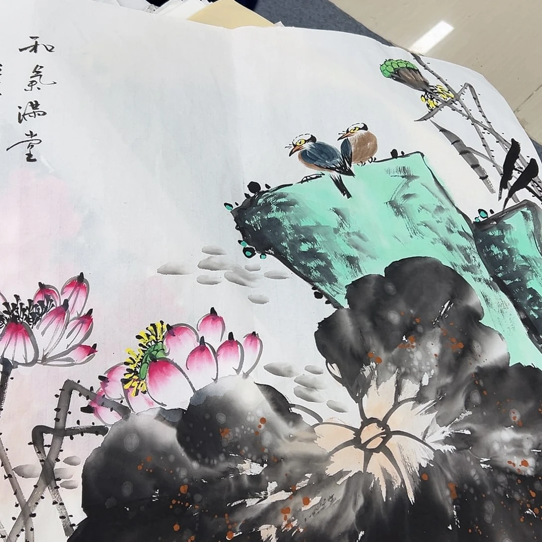 国画纯手绘作品图