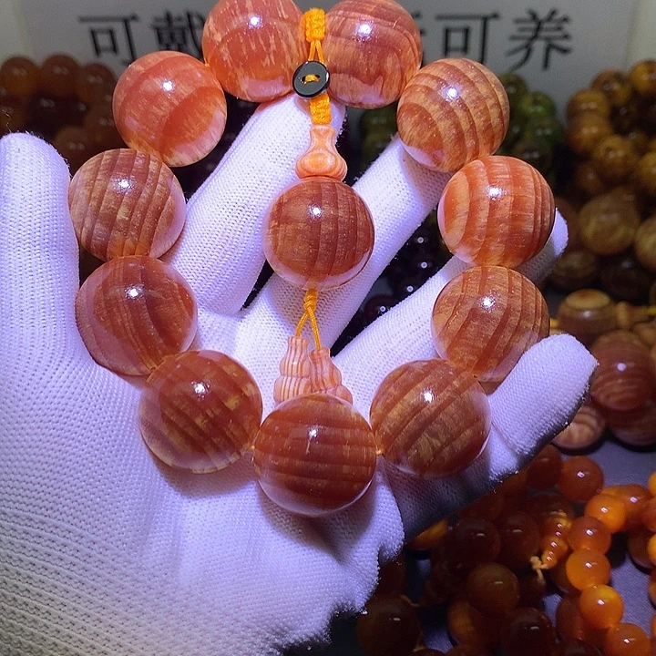 松木（琥珀木）手串/手链2.5 高货原生态