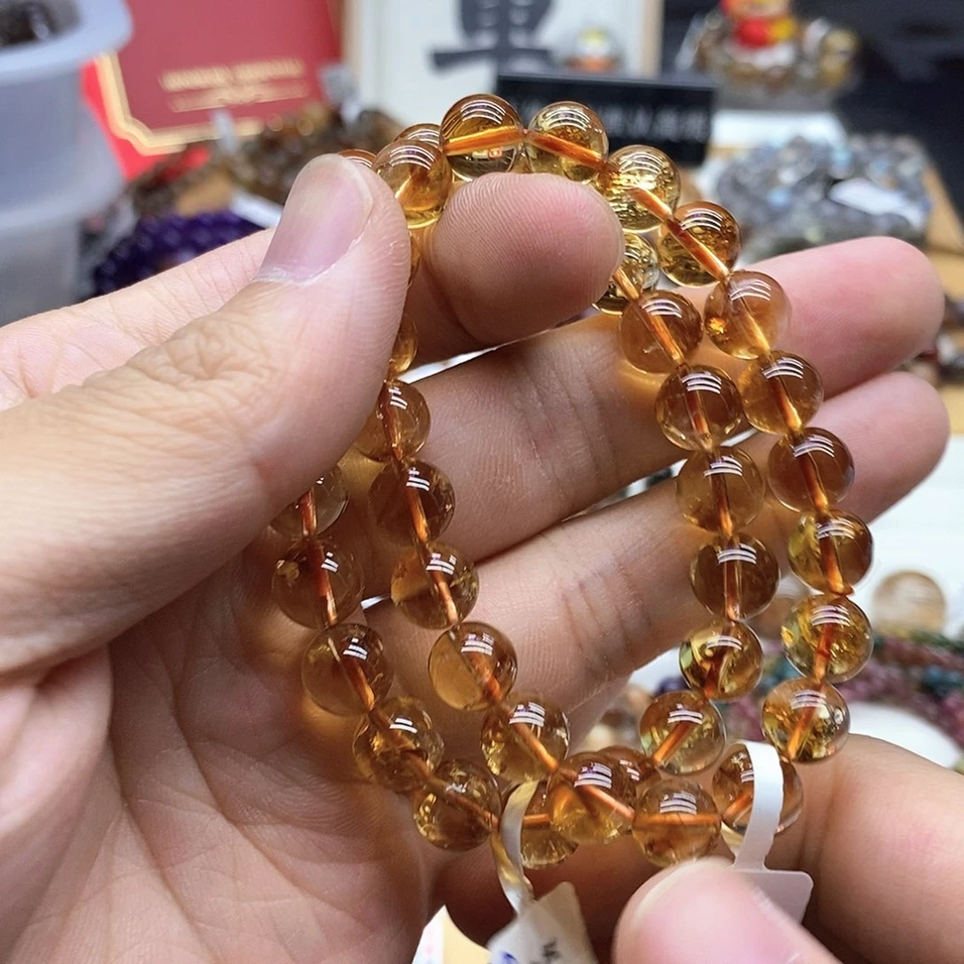 水晶手链未镶嵌多样性发货发一条