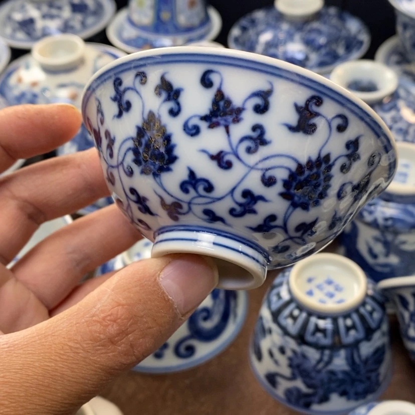 【闪购商品】景德镇青花主人杯