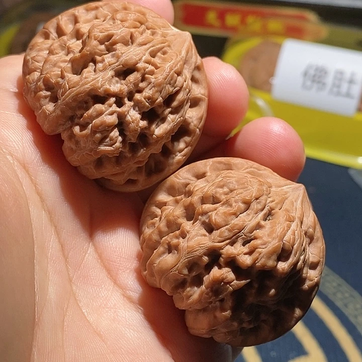 【闪购商品】文玩核桃吊坠莫****?平谷凹底