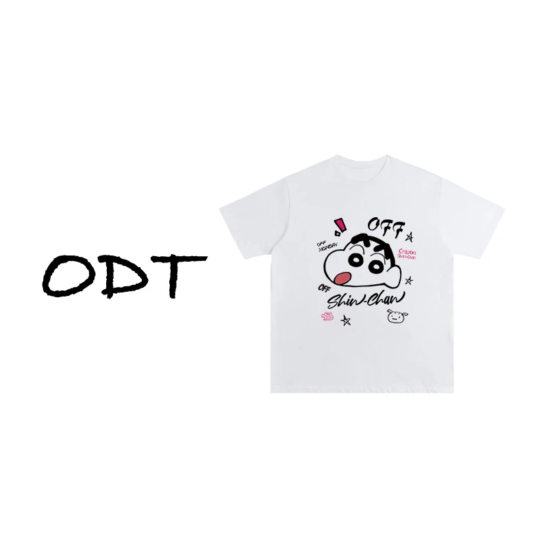 老狗十三【趣味小新】纯棉短袖T恤 重磅男女同款宽松百搭休闲上衣