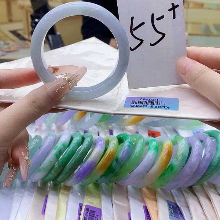 翡翠未镶嵌手镯nn