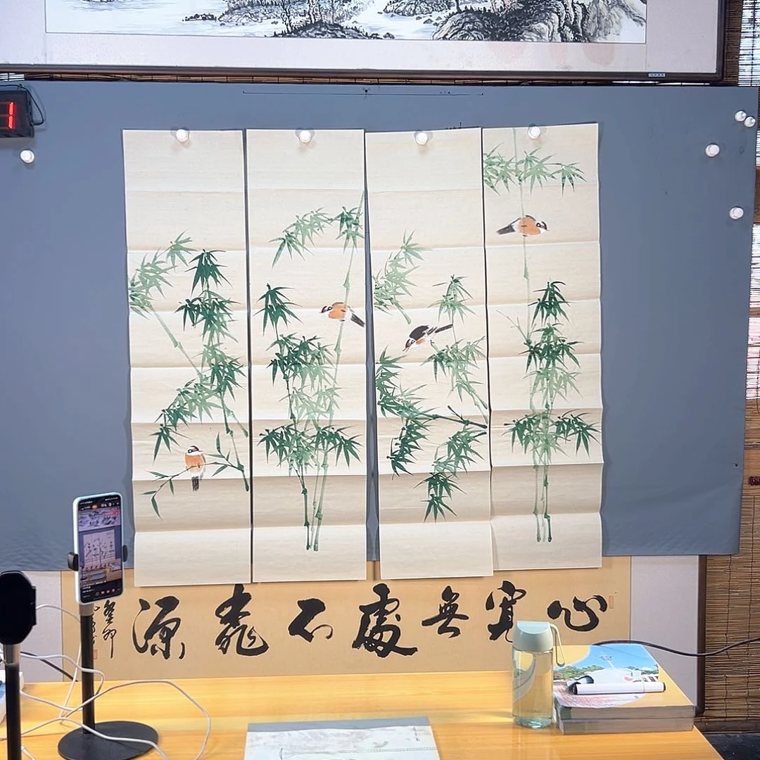 国画581 花鸟和蝴蝶在这里