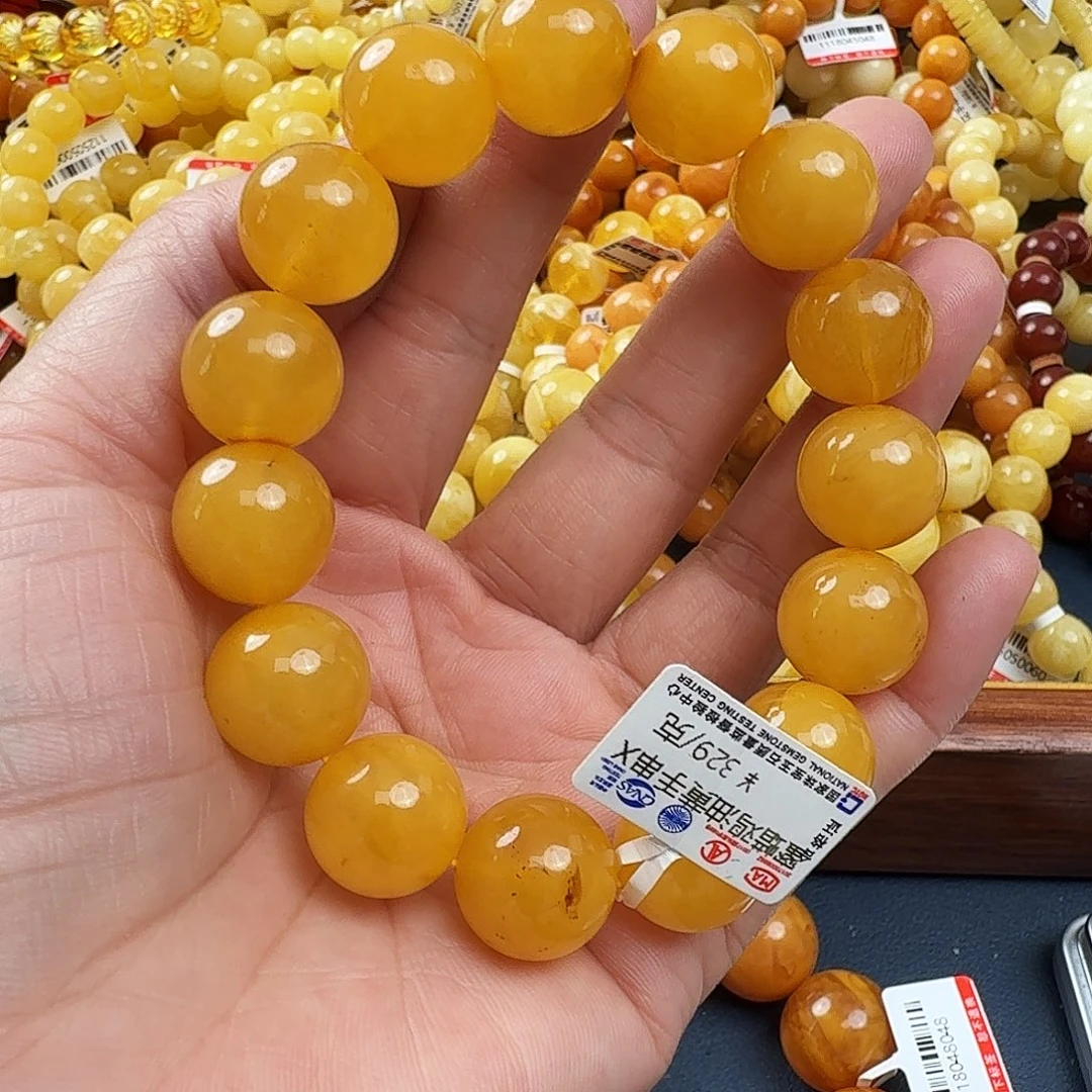 琥珀未镶嵌珠宝奇石
