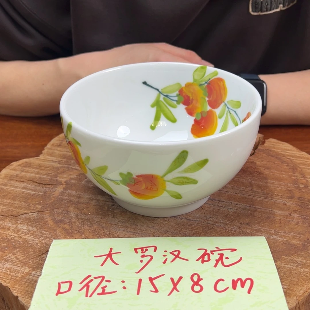 瓷片景德镇陶瓷手工手绘制作