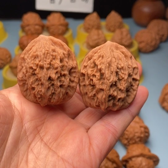 吊坠文玩核桃虎头全品 36