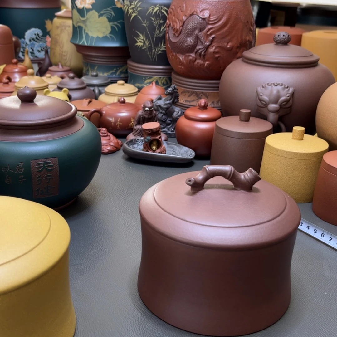 紫砂茶叶罐紫砂茶具