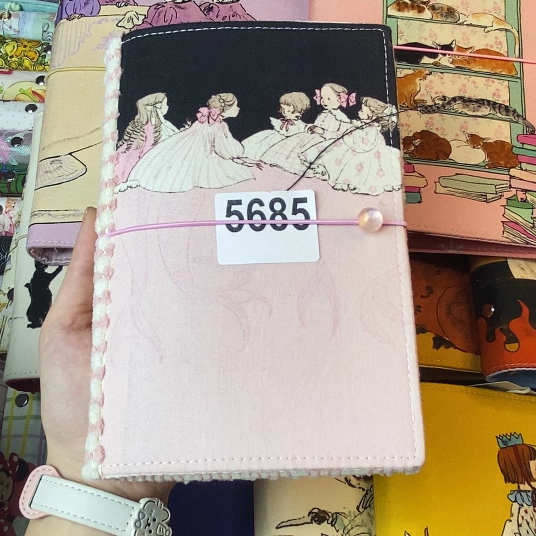 织绣A6活页不加纸5685