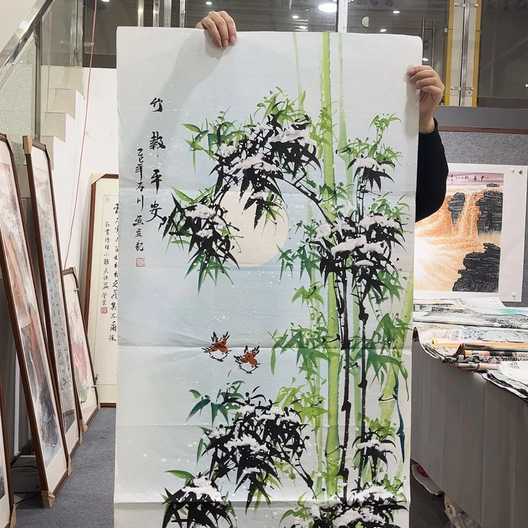 国画LT精品国画作品单幅任发