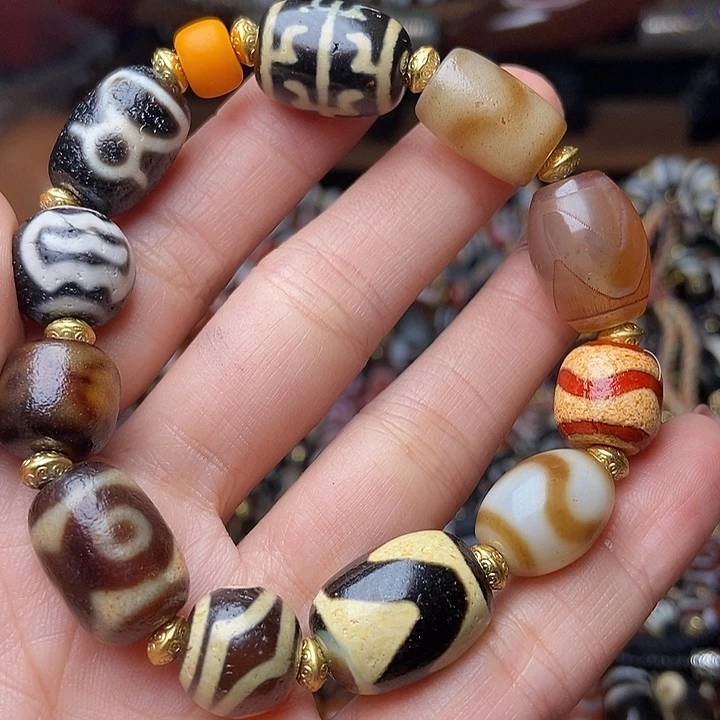 玛瑙/玉髓未镶嵌手链